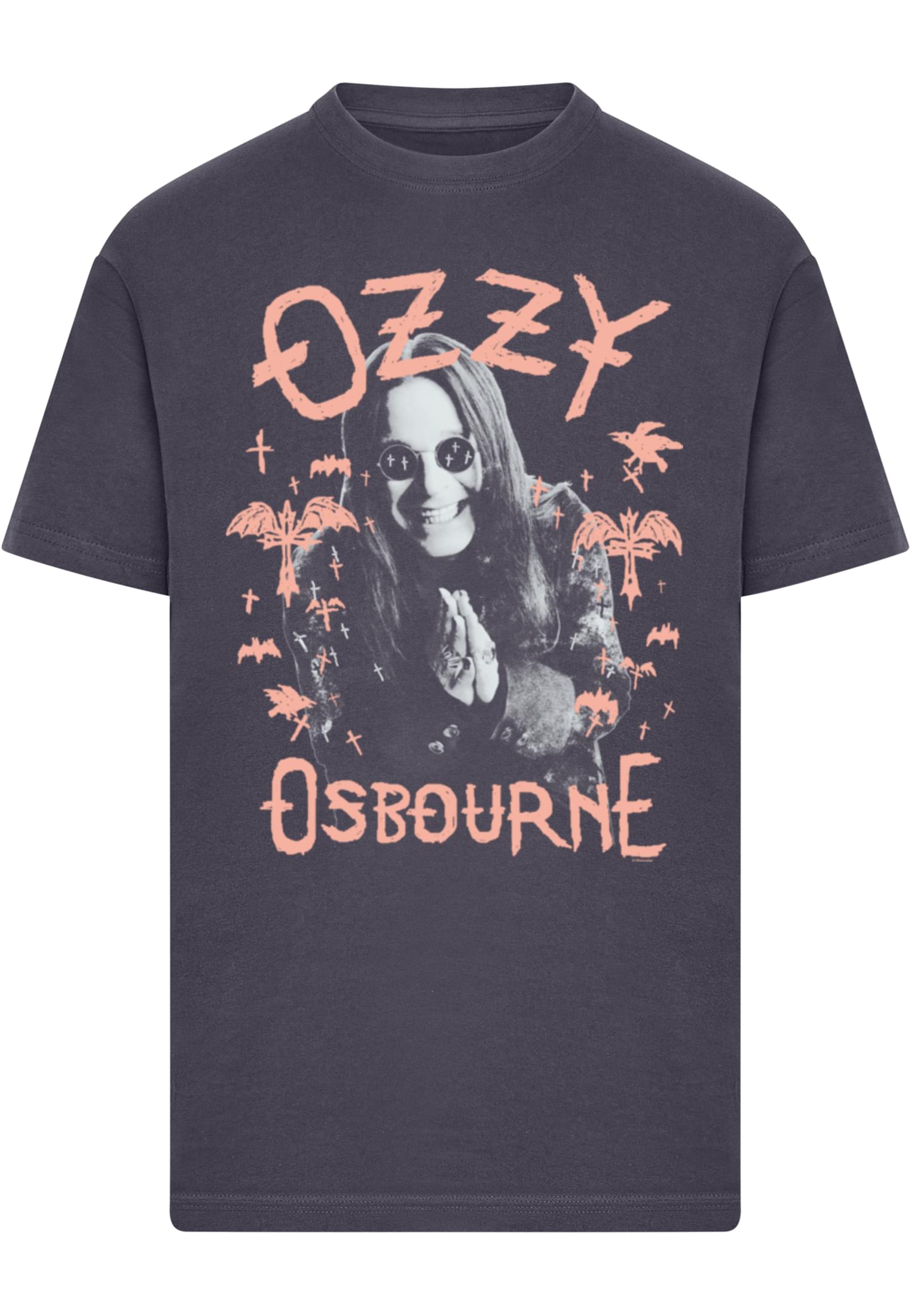 MC Ozzy Osbourne - Pink Bat T-Shirt