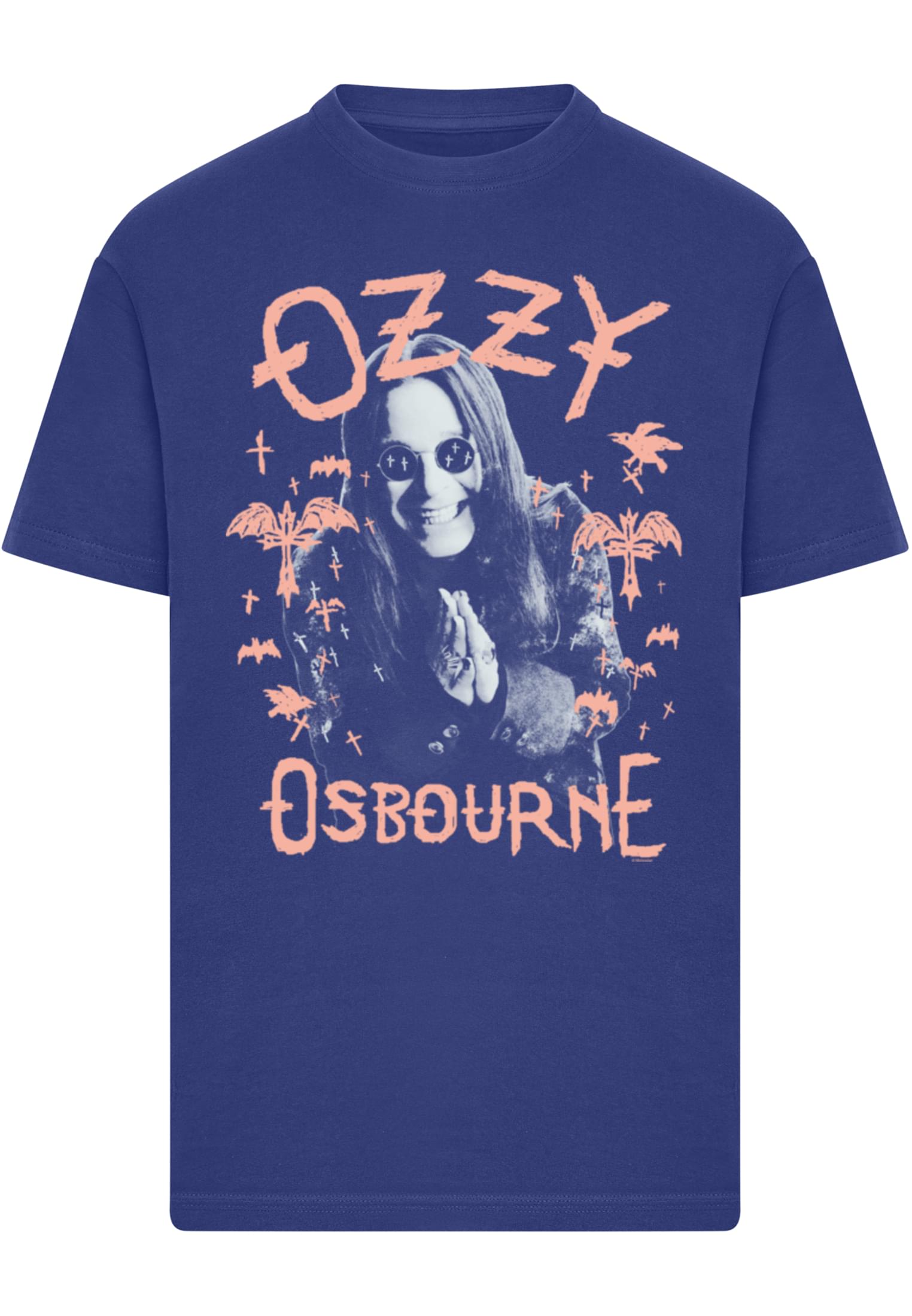 MC Ozzy Osbourne - Pink Bat T-Shirt