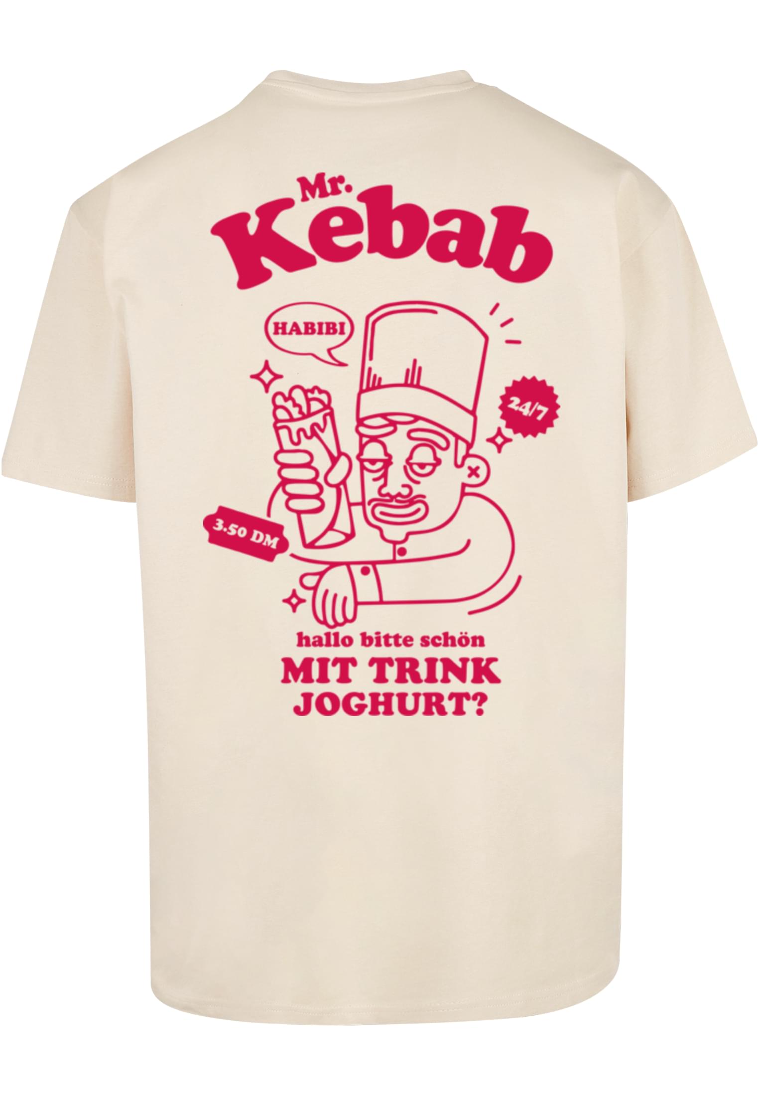 MR KEBAB Heavy Oversize Tee blancwhite XXL - workoutbrands.com