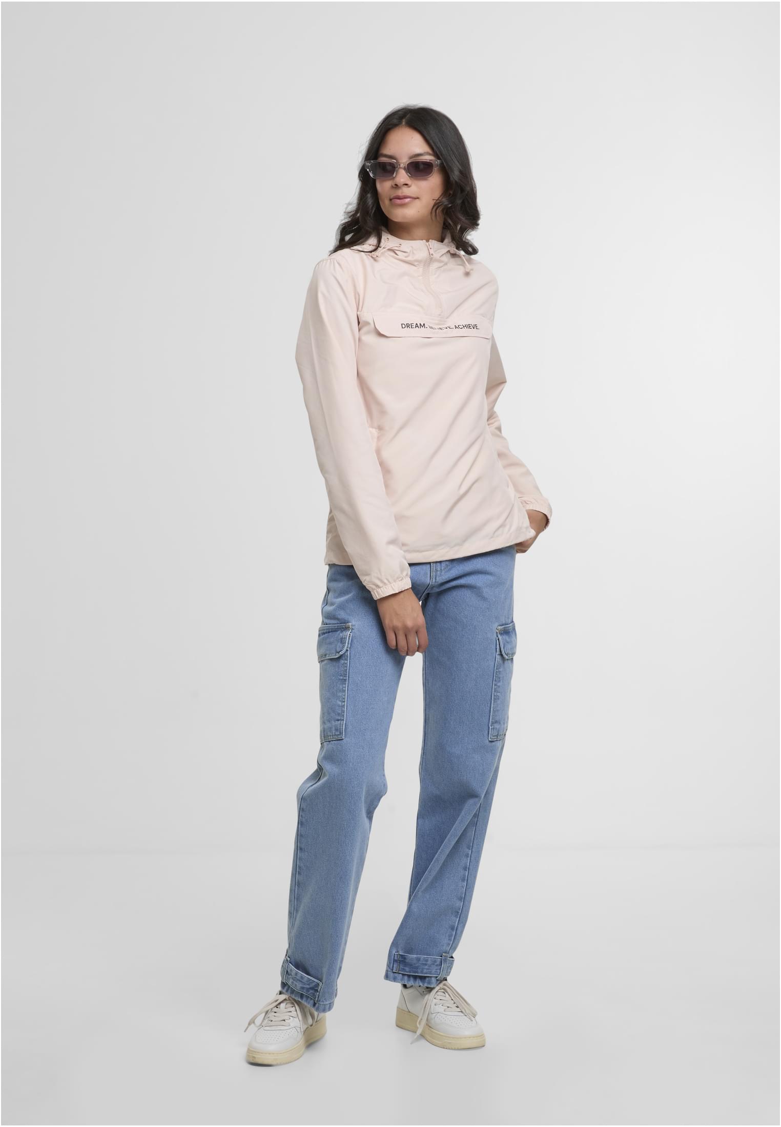 MT Dream Believe Achieve Ladies Basic Pull Over Jacket