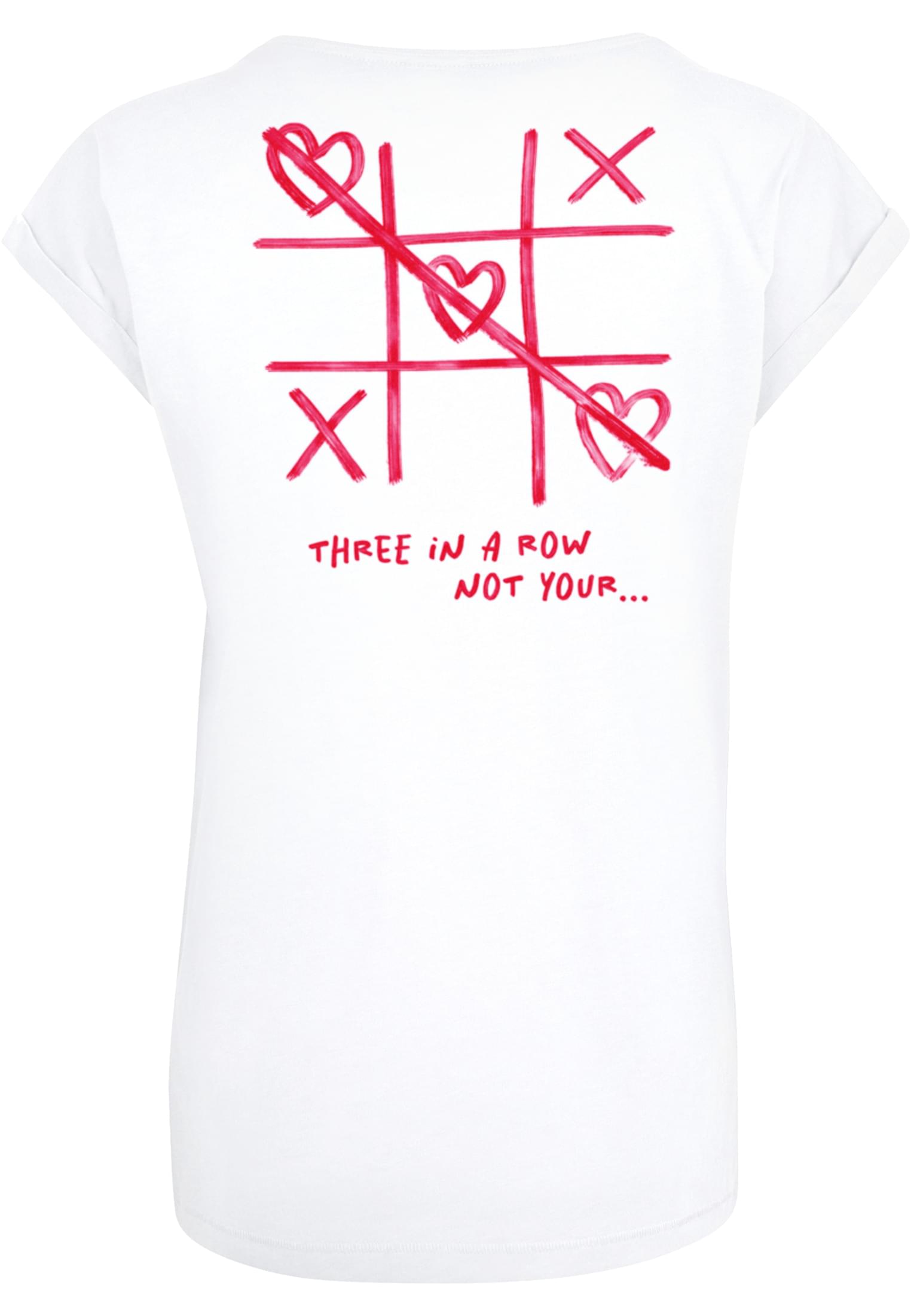 MT Three In A Row Ladies Extended Shoulder Tee