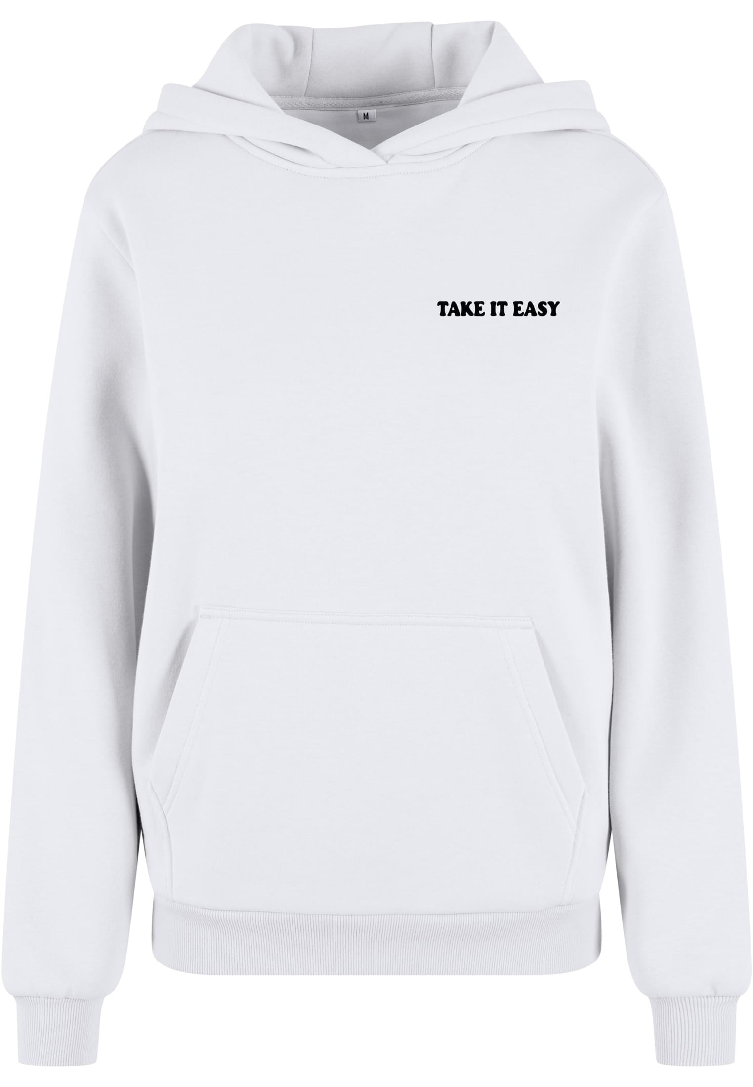 MT Take It Easy Flowers Ladies Fluffy Hoody