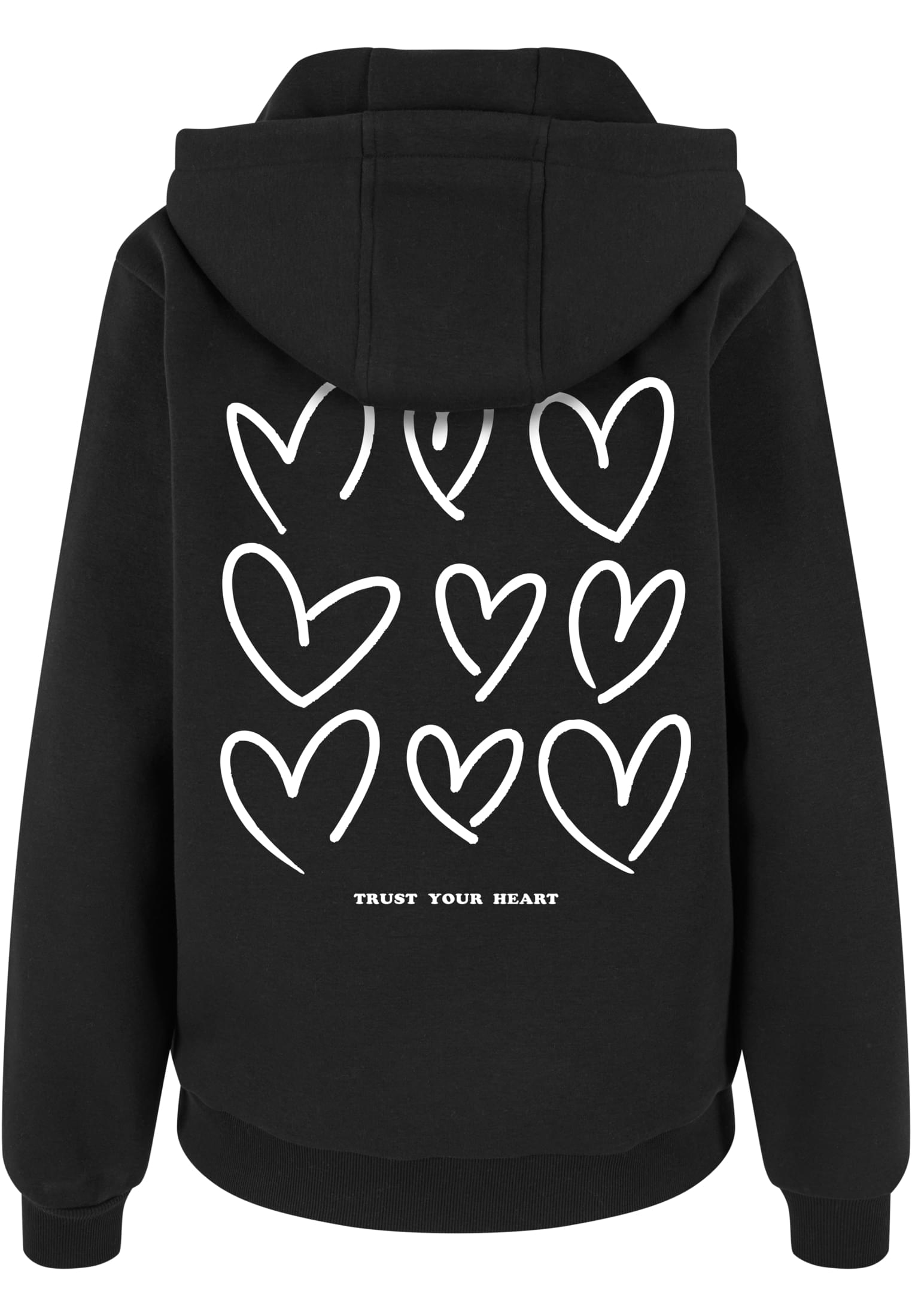 MT Always Trust Your Heart Ladies Fluffy Hoody