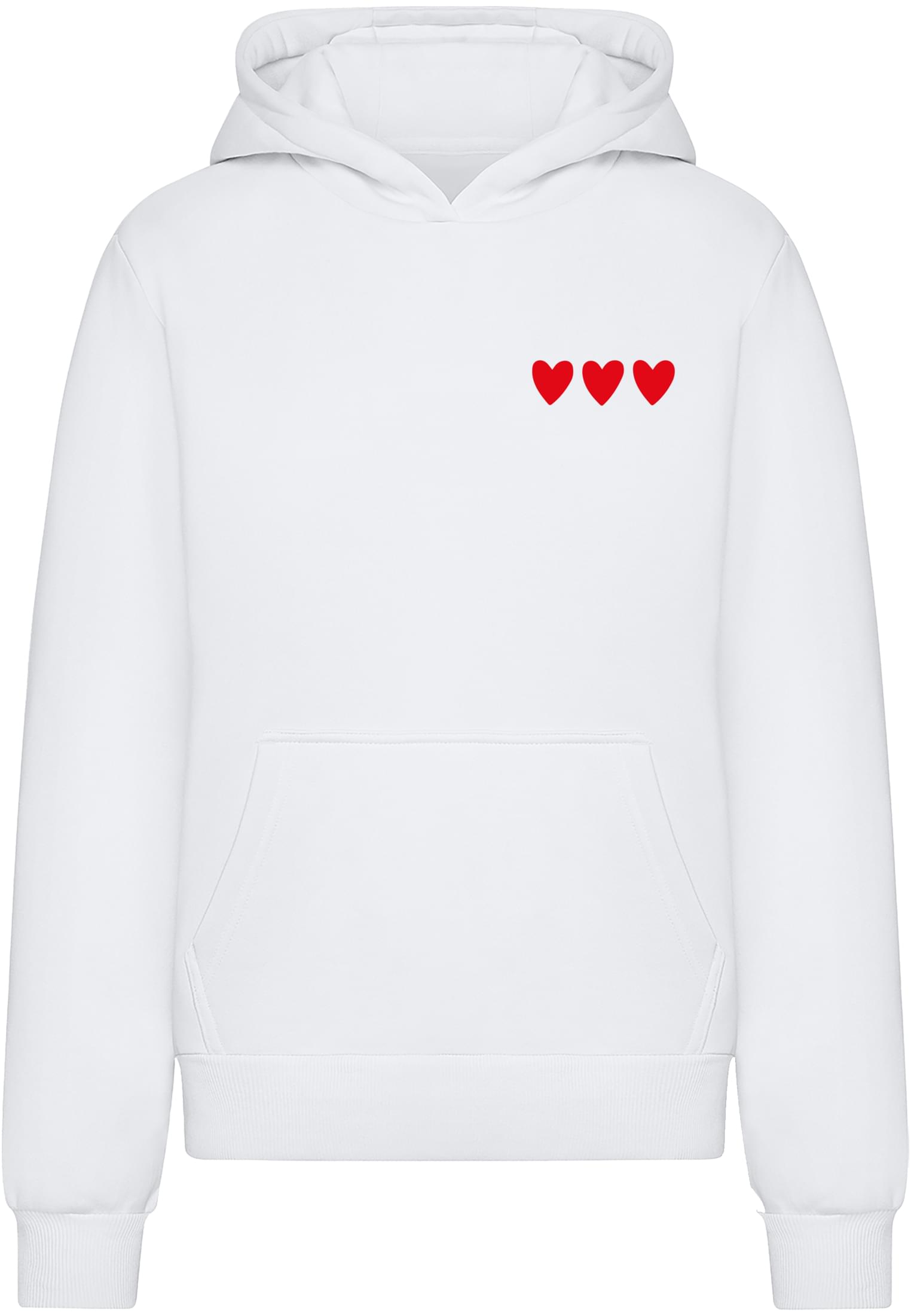MT Amour Toujours Heart Ladies Fluffy Hoody