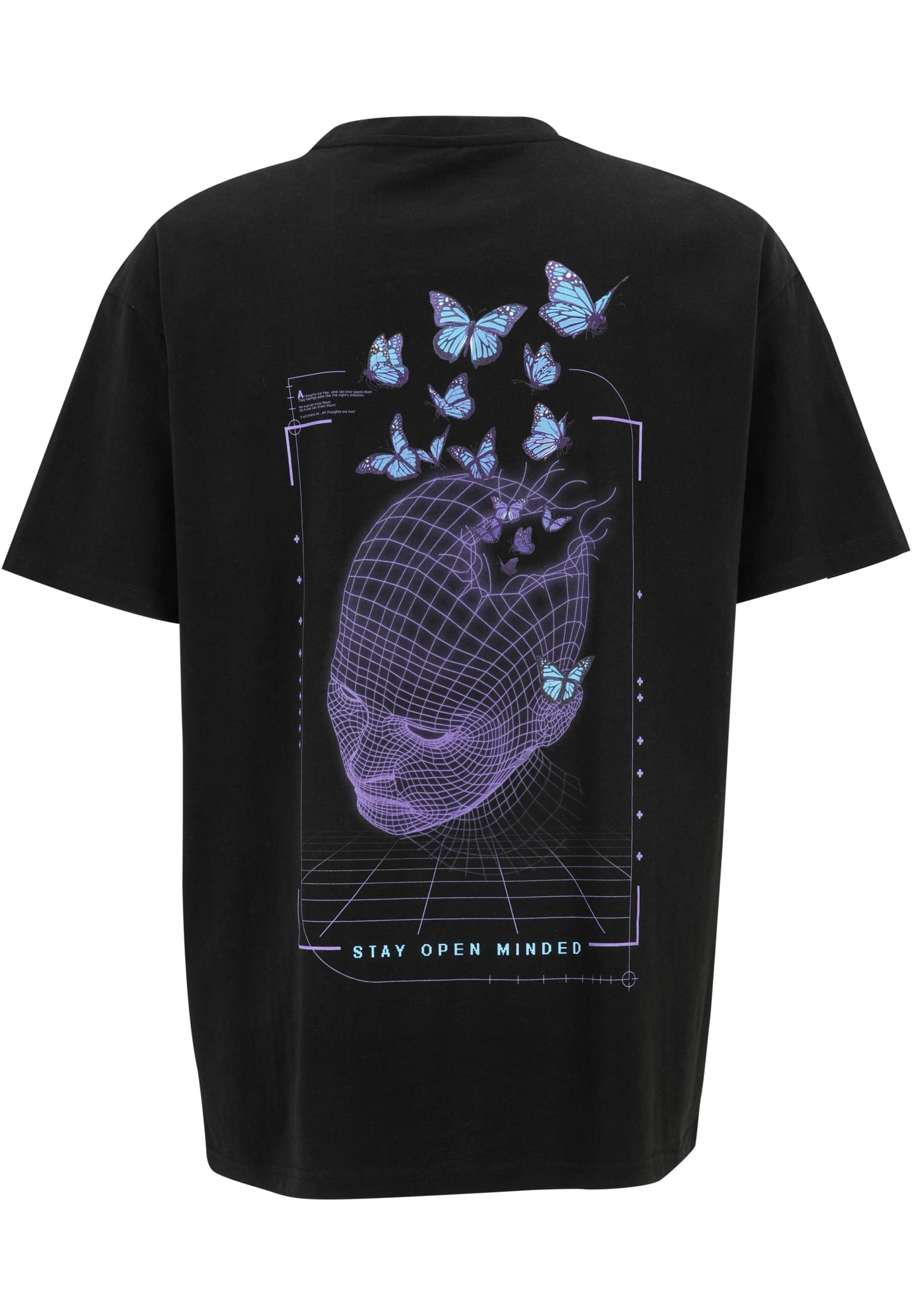 MT Grid Head Butterfly Oversize Tee