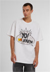 MTV Yo! Oversize T-paita valkoinen XXL