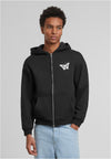 MT Let's Get Lost Flauschiger Kapuzenpullover mit Reißverschluss
