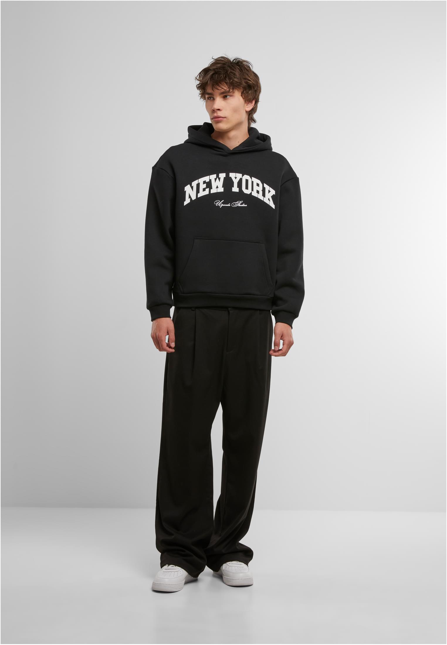 MT New York Collage Fluffy Hoody