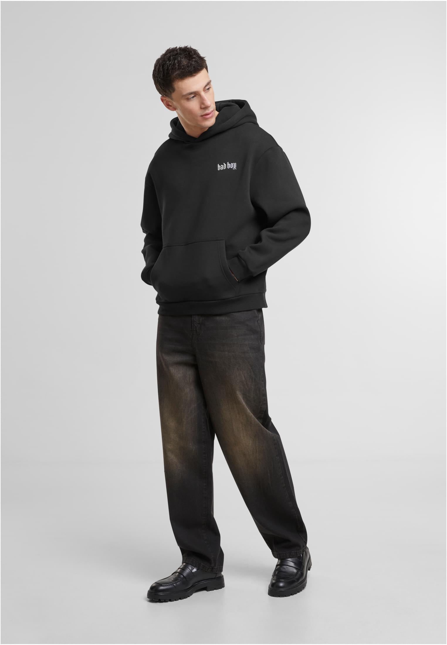 Бад Бои ЕМБ Флуффи Хооди црна КСКСЛ