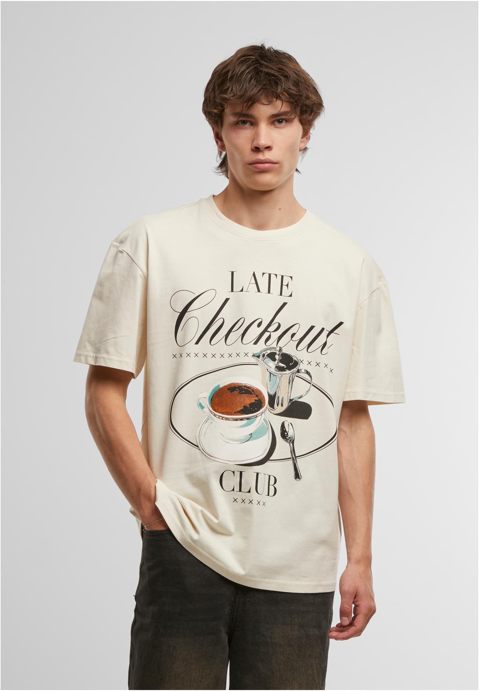 MT Late Checkout Coffee Oversize Tee