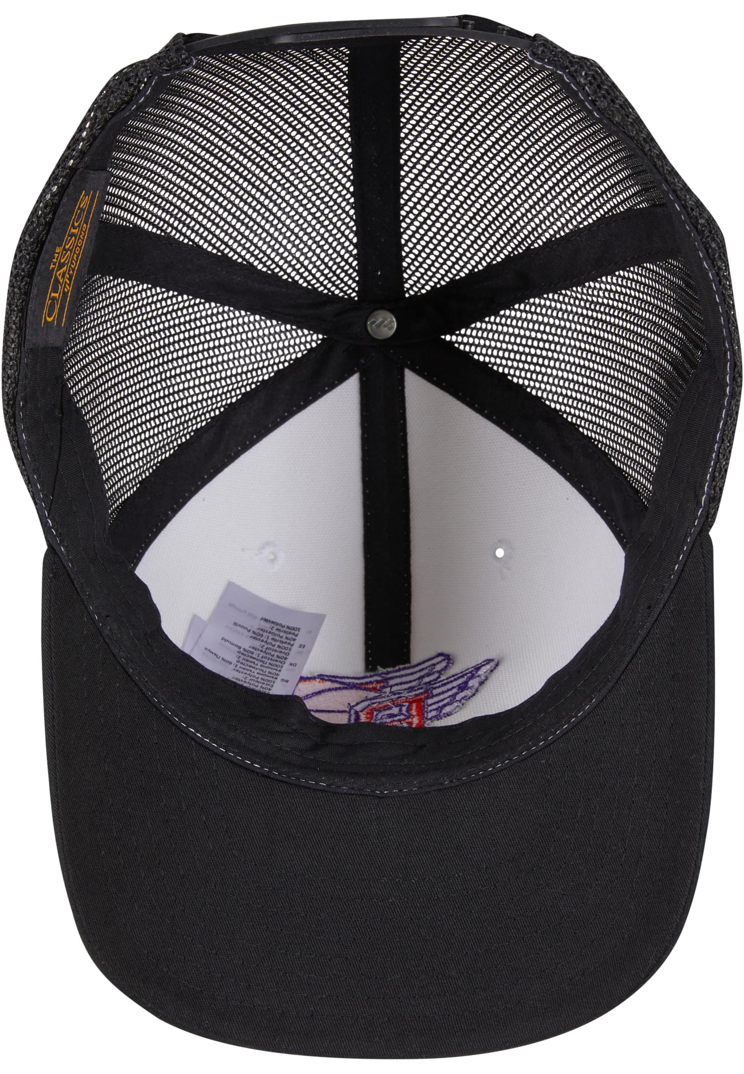 MT Basketball Fly Retro Trucker Colored Front