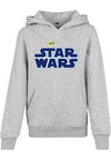 MT Kids Star Wars Mavi Logolu Kapşonlu