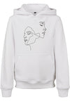 Çocuk One Line Fit Kapşonlu Beyaz 158/164