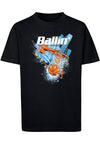 Camiseta azul de baile para niños MT