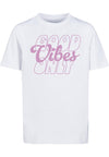 MT Good Vibes Only Wording Tee