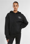 Sudadera con capucha esponjosa para damas MT Give A Damn
