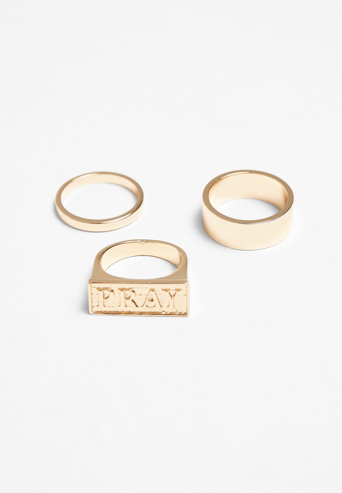 MT Pray Ring Set