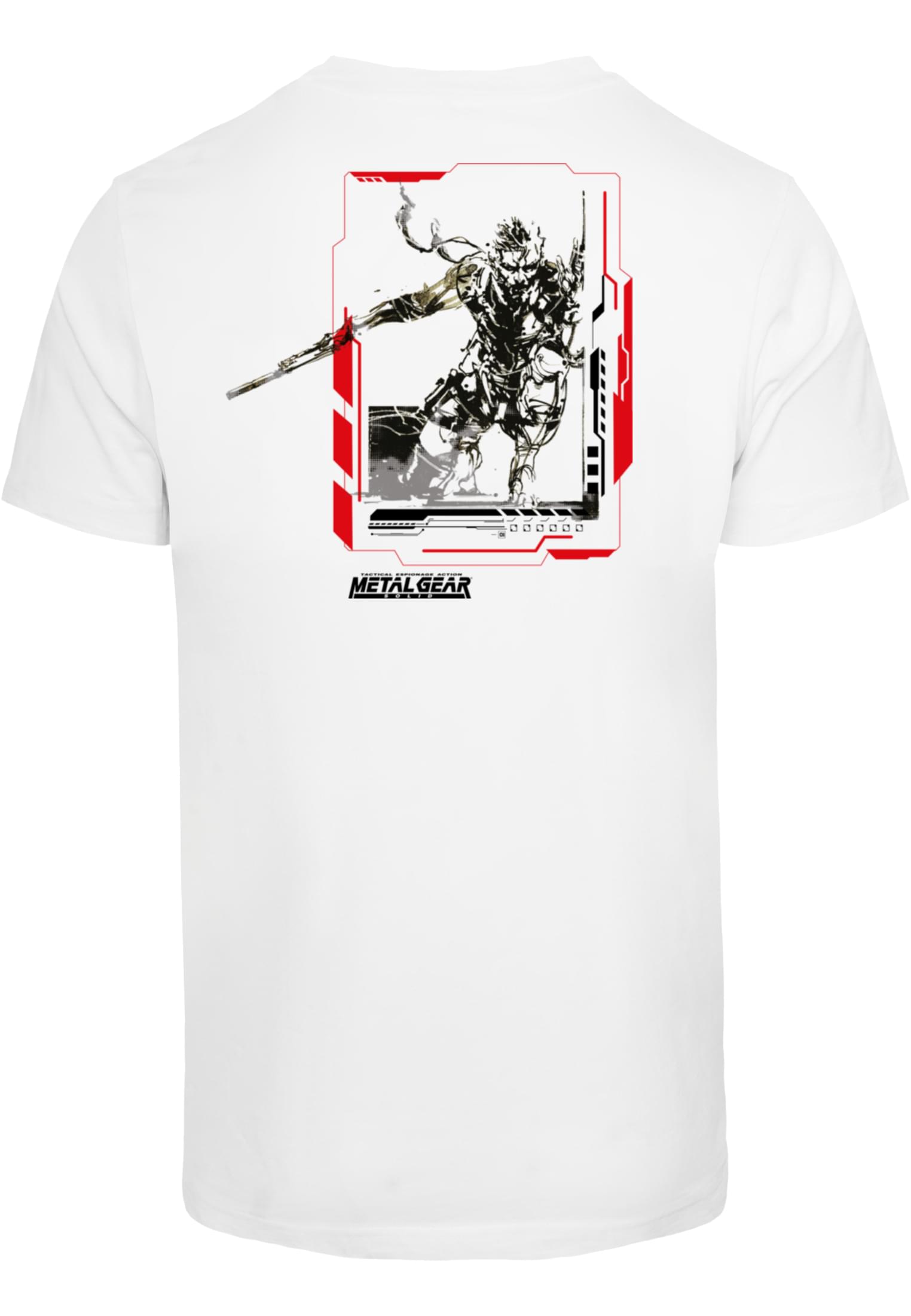 Metal Gear Solid Action Tee white XXL - workoutbrands.com