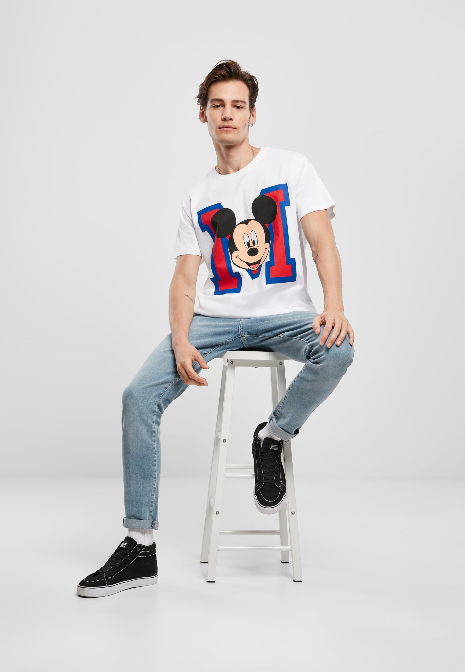 Mickey Mouse M Face white XXL - workoutbrands.com