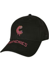 Munchie Stitches Curved Cap schwarz/mc Einheitsgröße