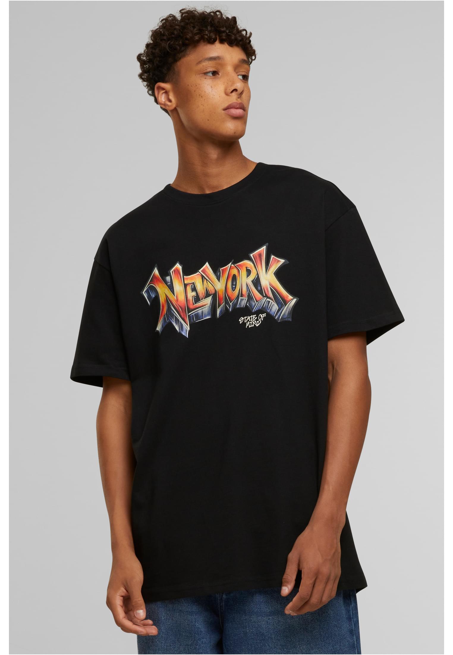 Mister Tee Oversize T-Shirt Für Männer – Fingerprint Print, Lässige Streetwear