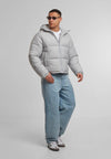 UC Shiny Puffer Jacket With Hood