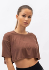A Triumph T-shirt - Hnedá