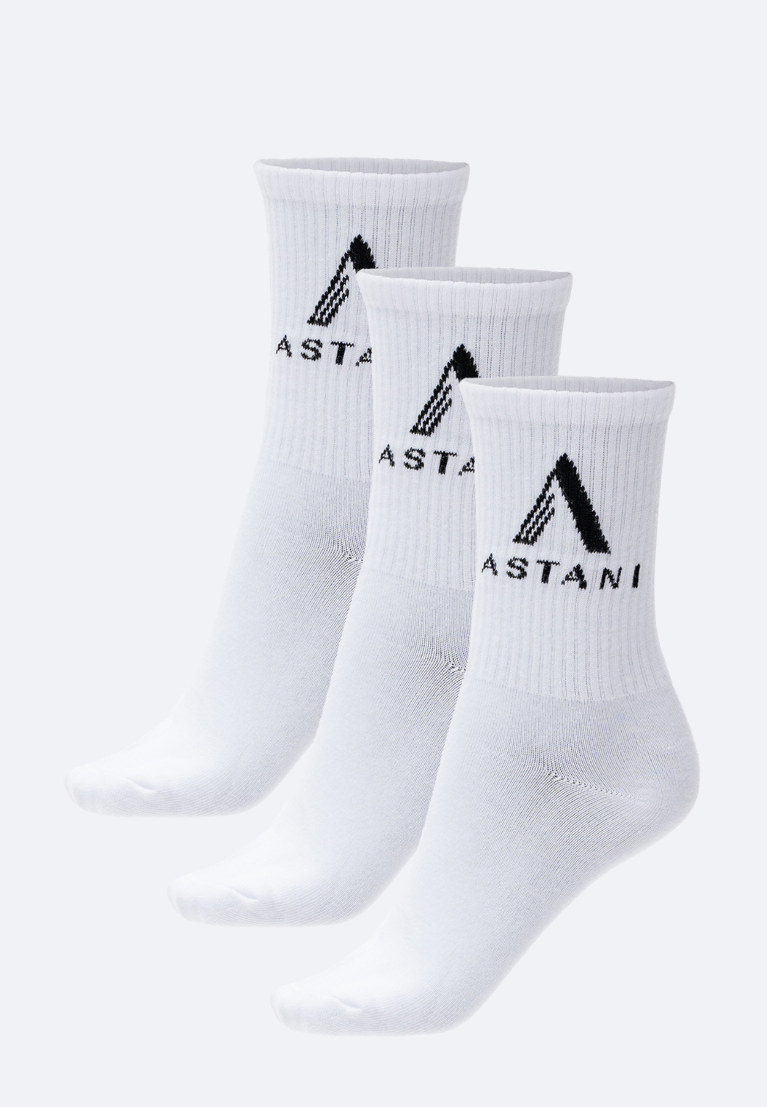 A 3-pack Träningsstrumpor - White