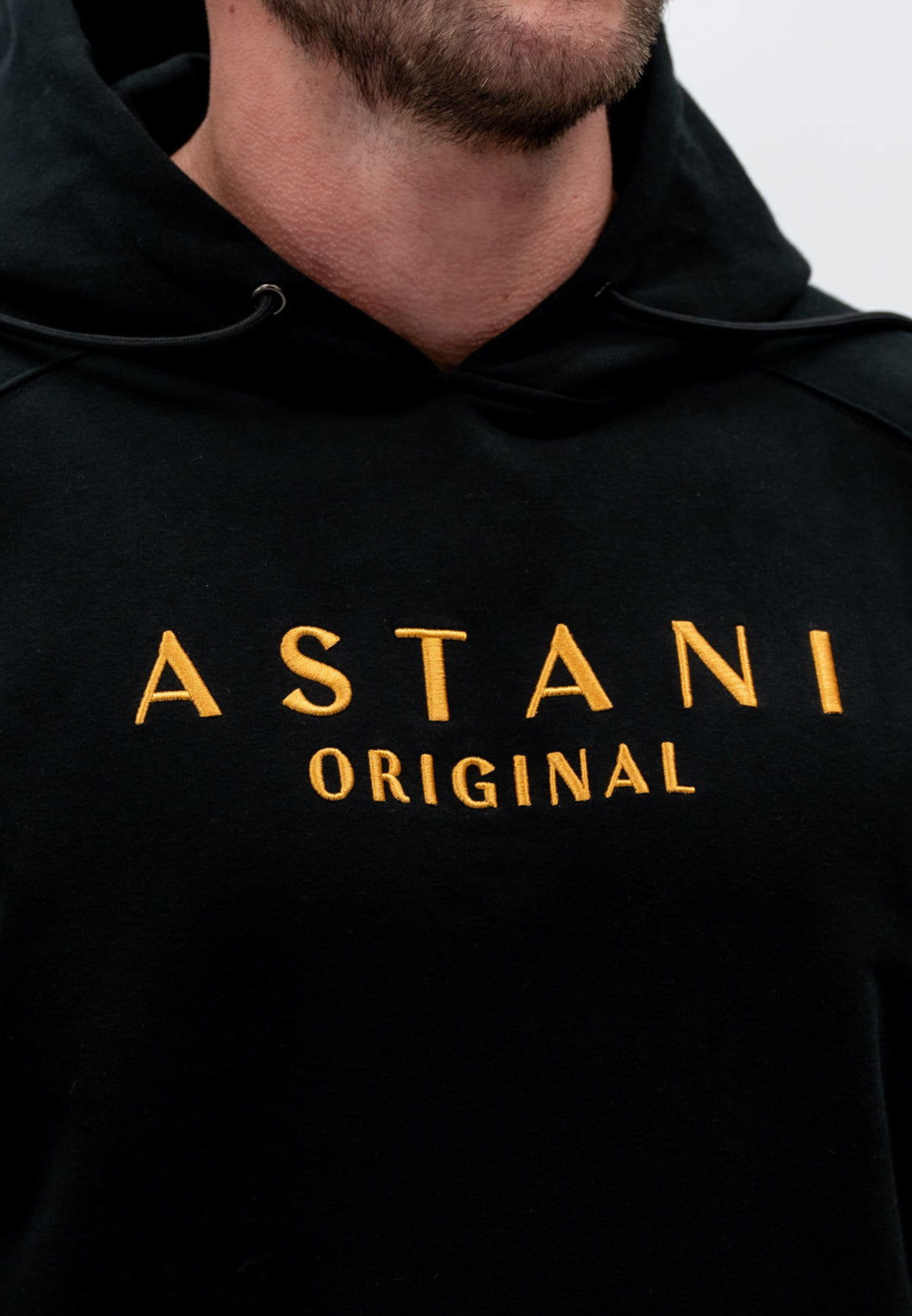 Bluza z kapturem A MASSIMO - czarna