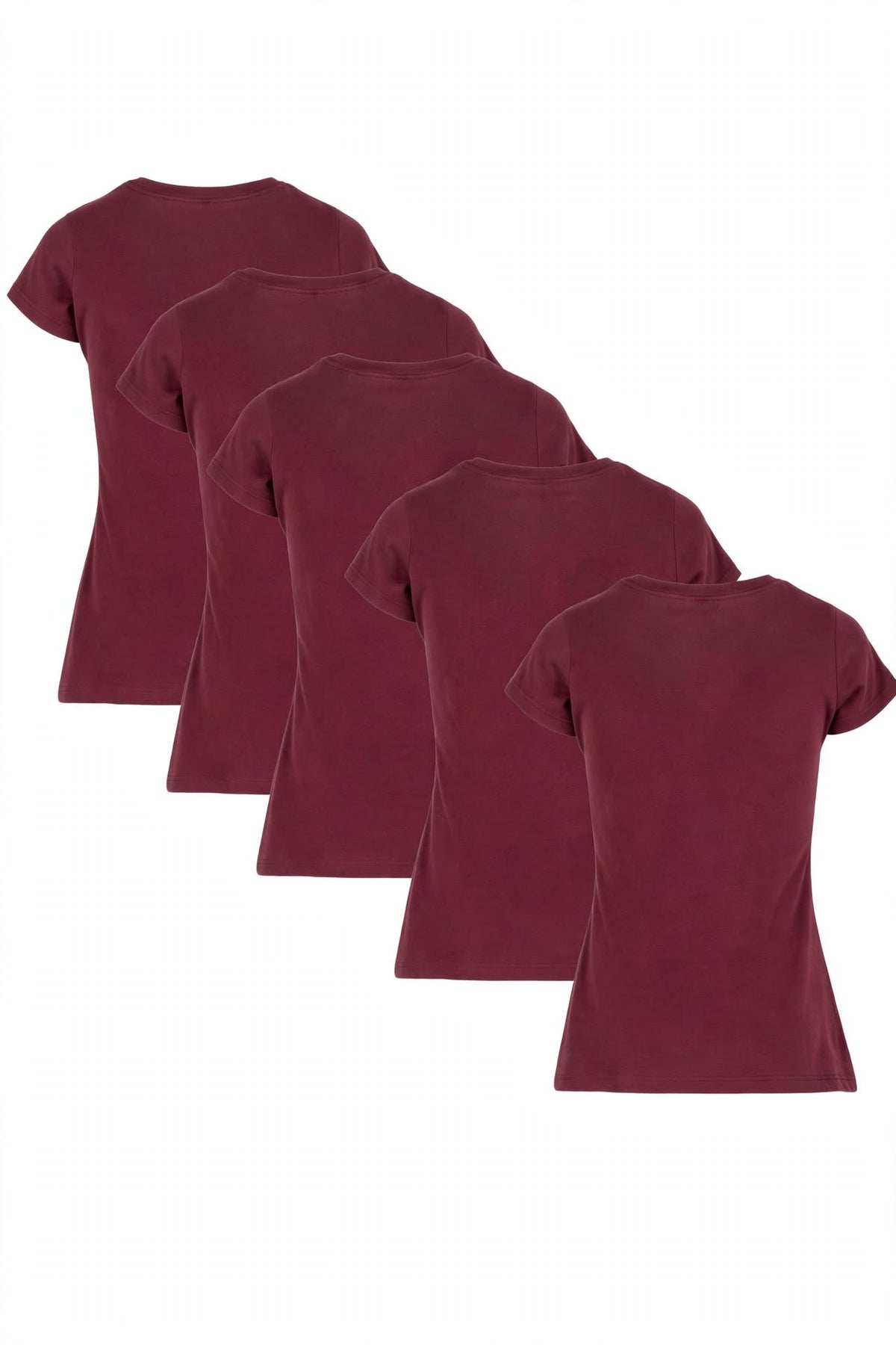 Ladies Basic Tee - 5-pack