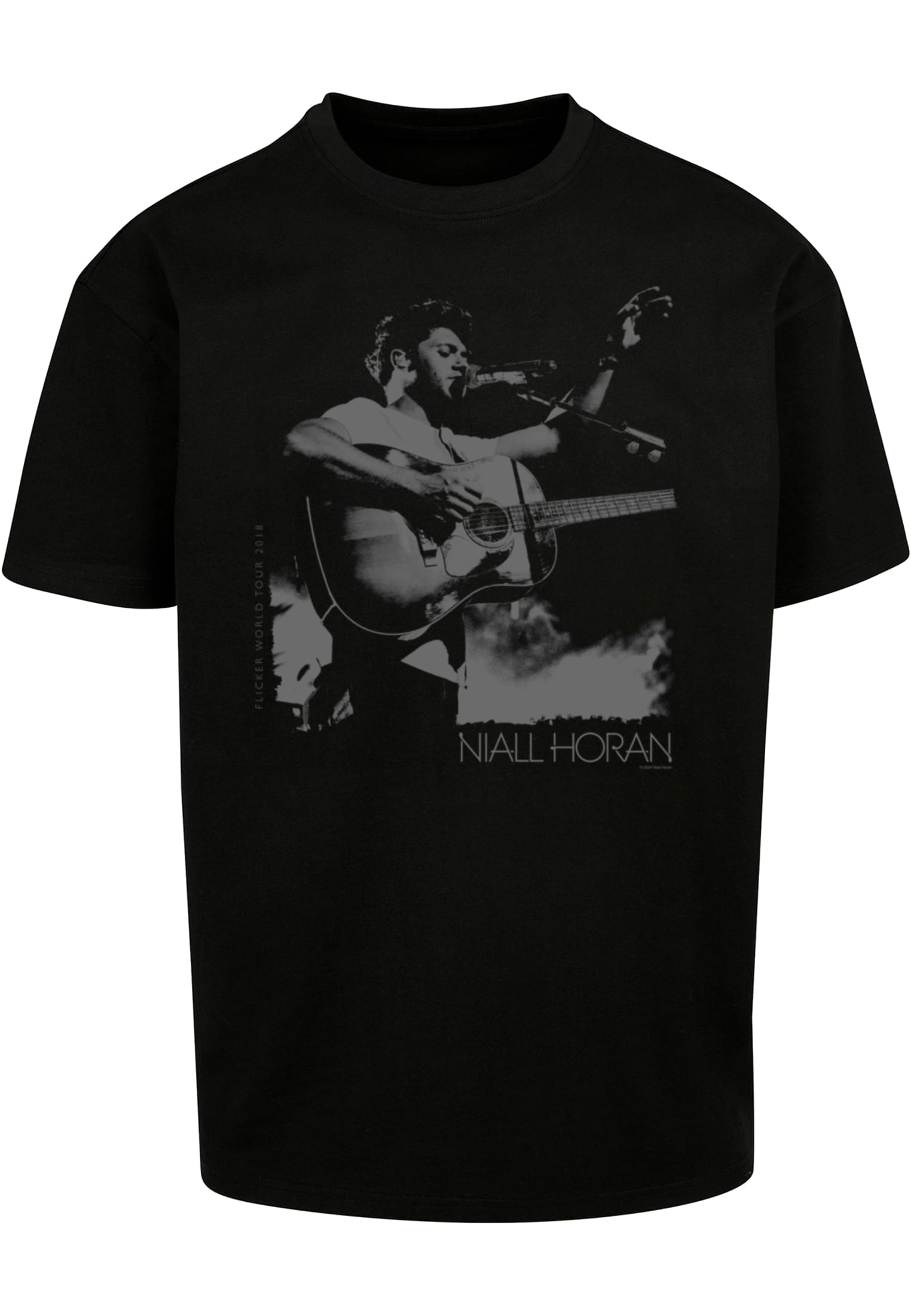 Niall Horan - Graphic Admat Picture Heavy Oversize Tee black XXL - workoutbrands.com