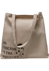 MT No Friends Oversize Canvas Tote Bag