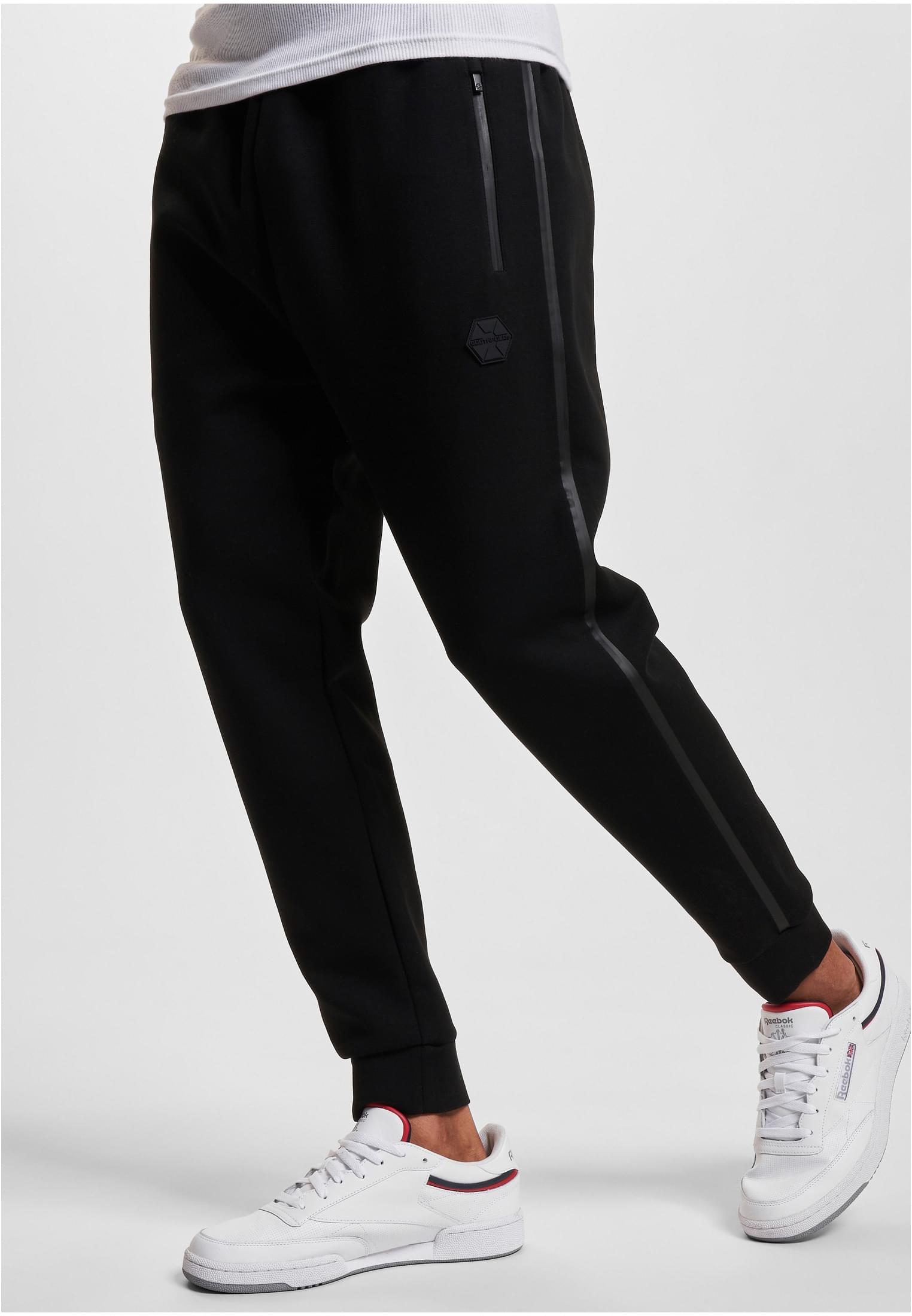 PM234-013-1 SP Southpole Neoprene Trackpants black XXL - workoutbrands.com