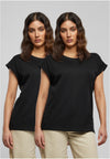 Camiseta de hombros extendidos para damas UC Pre-Pack