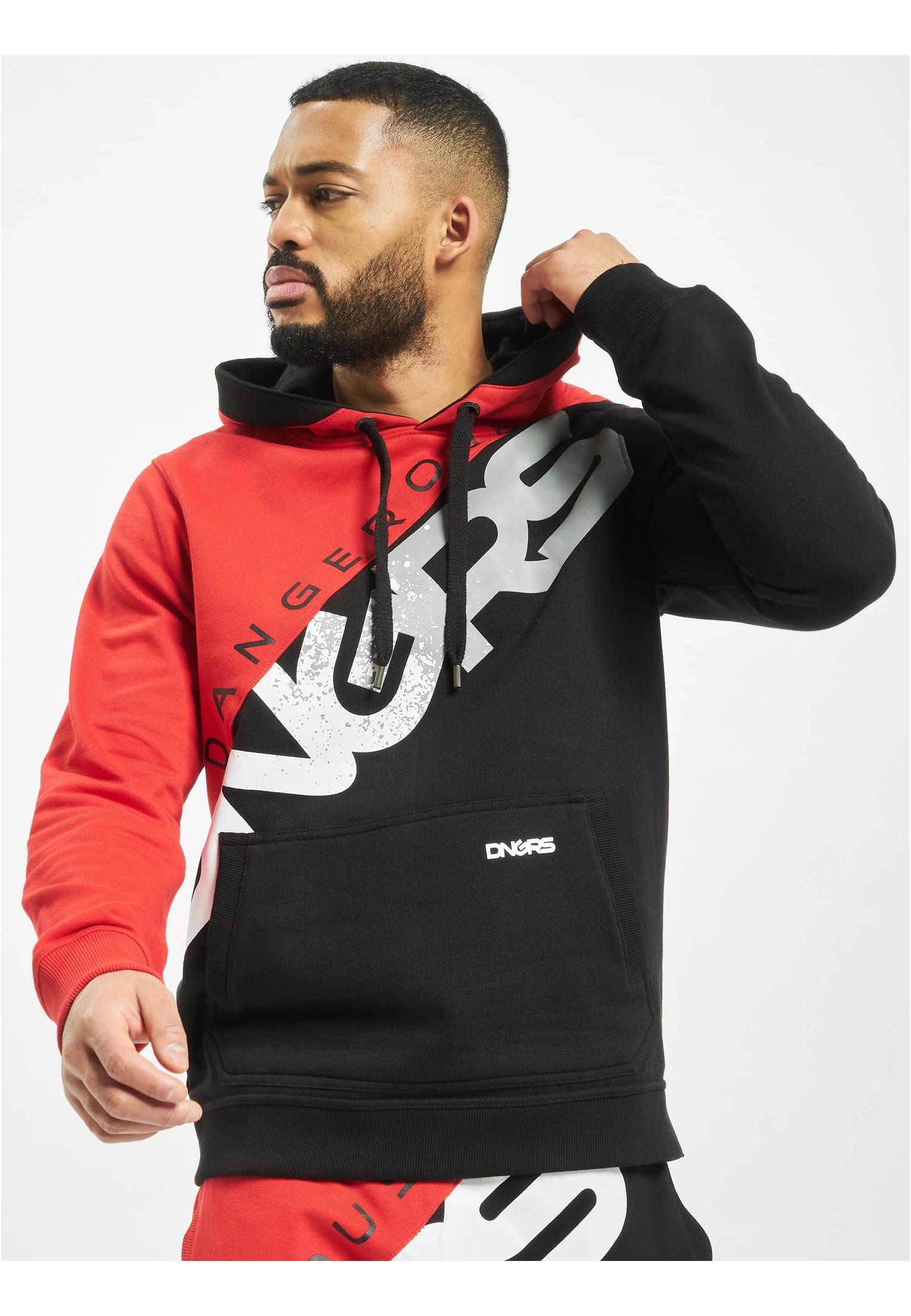 Proteles Hoody black/red XXL - workoutbrands.com