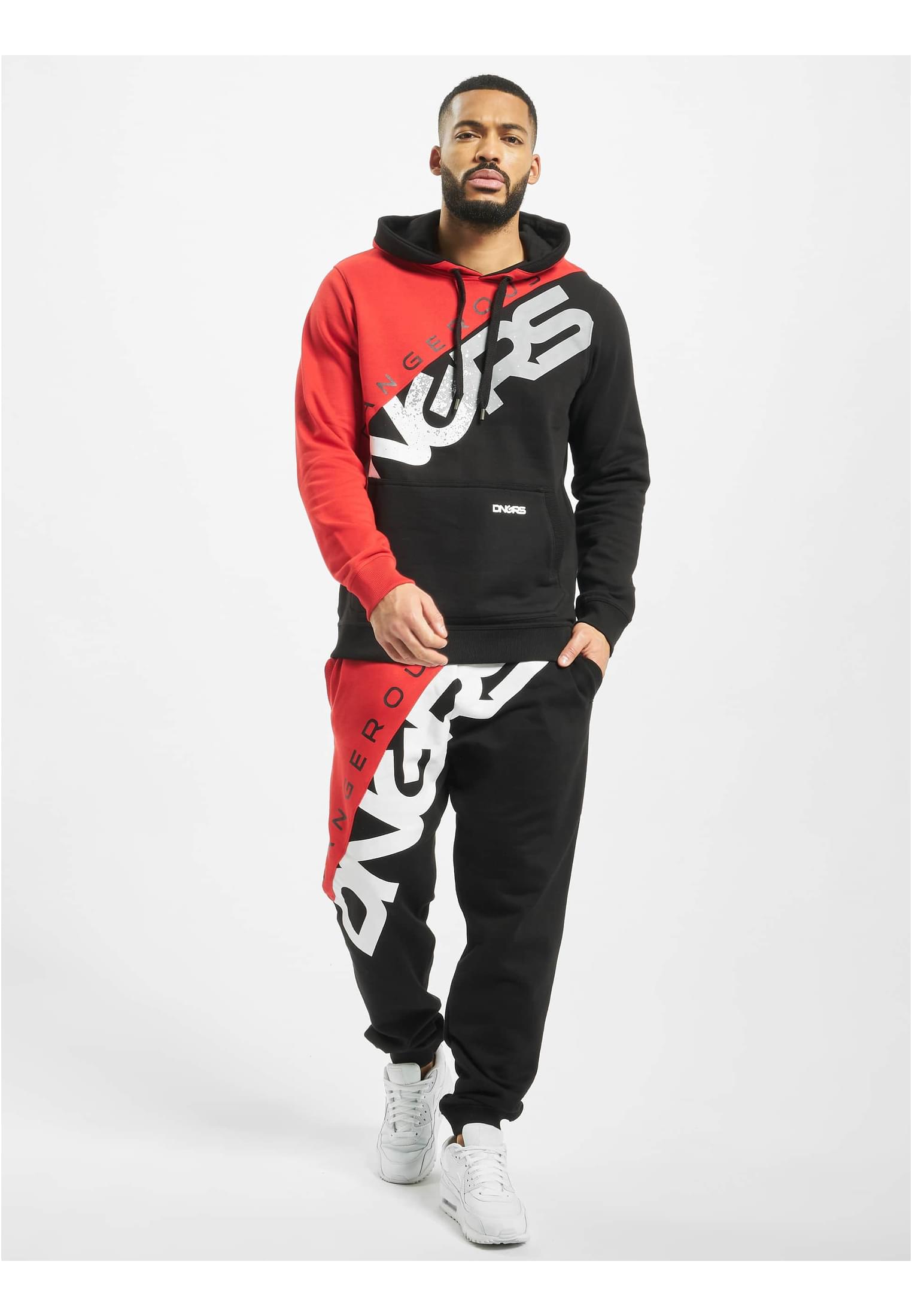 Proteles Hoody black/red XXL - workoutbrands.com