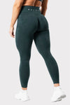 R Prime Scrunch Camo Tights - Verde Acqua