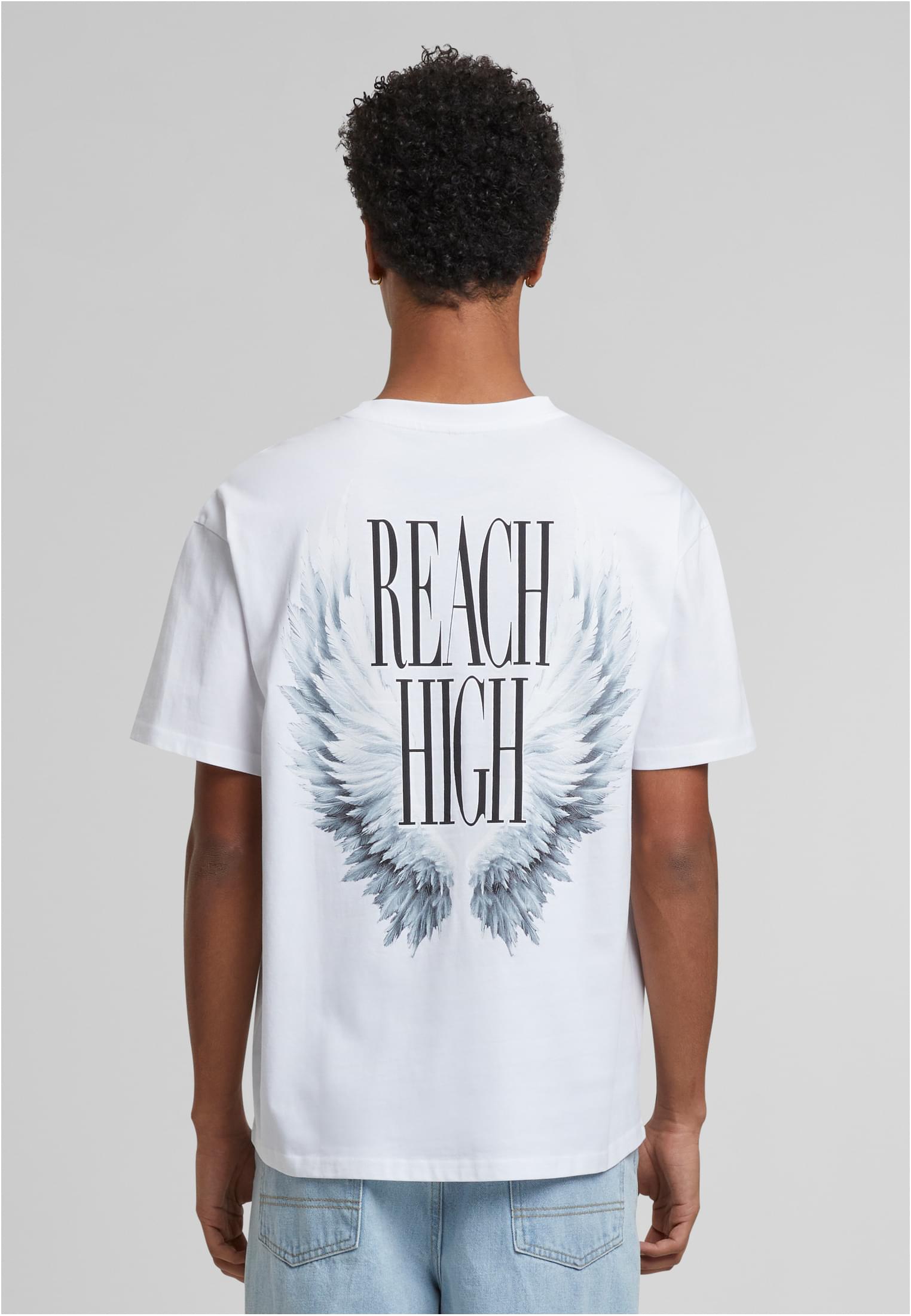Reach High Oversize Tee white XXL - workoutbrands.com