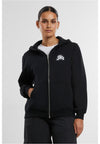 Sudadera con capucha y cremallera para mujer MT Romantic Dreamers