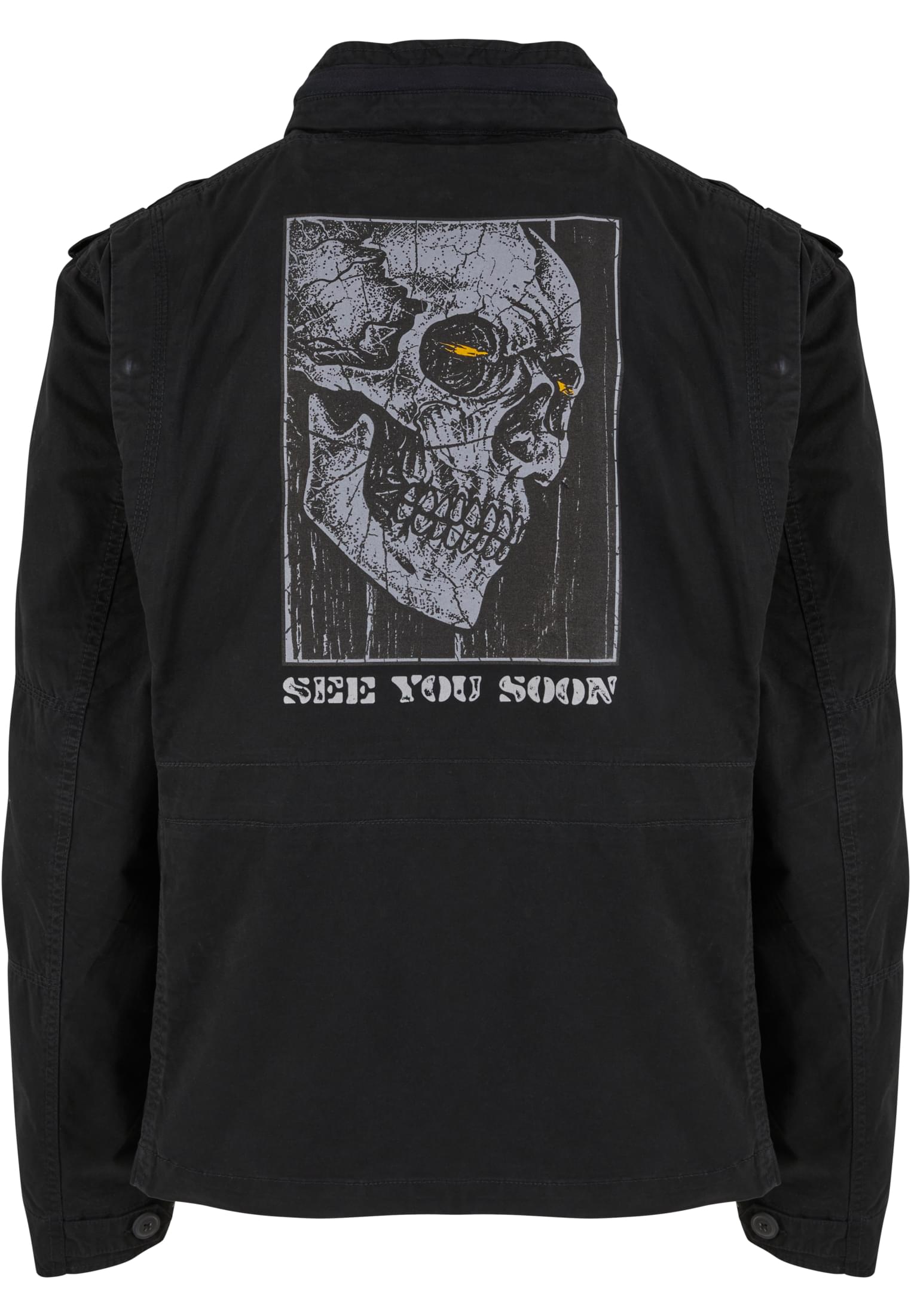 See You Soon Britannia Jacket black XXL - workoutbrands.com