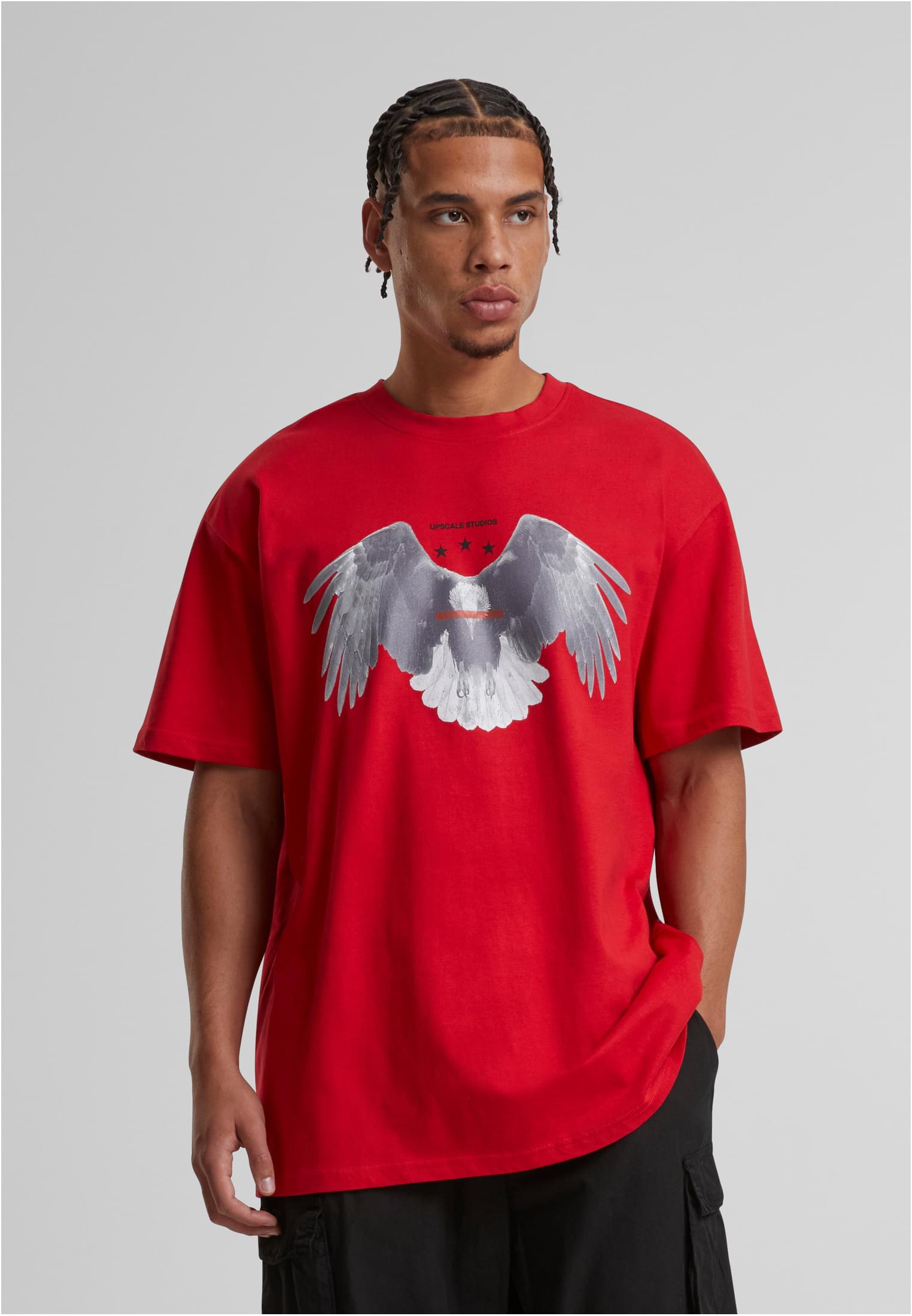 Sick Eagle Heavy Oversize Tee cityred XXL - workoutbrands.com