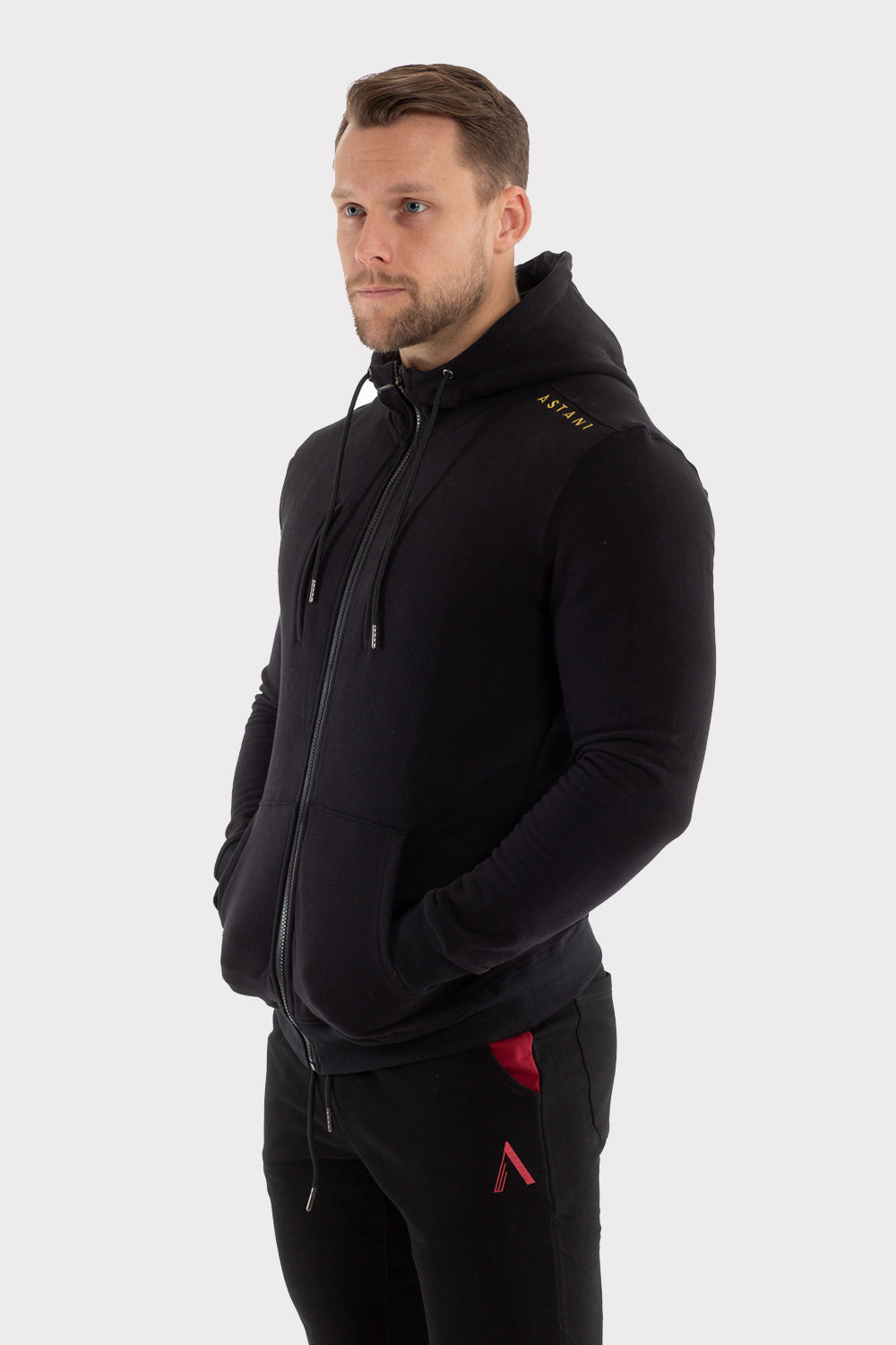 A APEX Zip Hoodie - Preto  