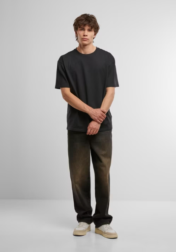 Tričko True Freedom Chrome Oversize čierne XXL