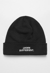 Gorro Think Different preto tamanho único