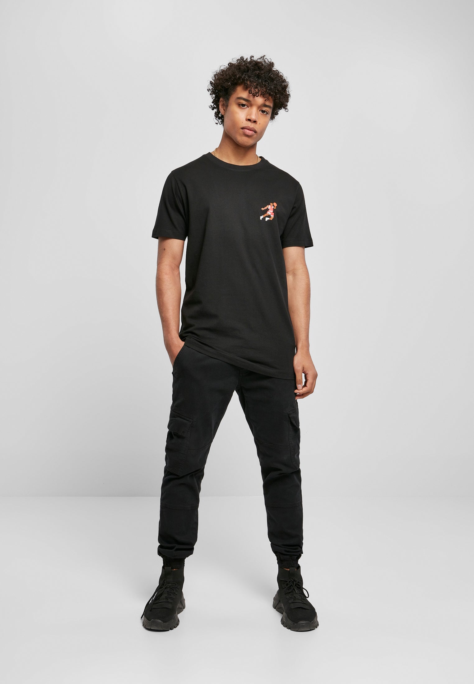 Small Basketball Player Tee white XS - workoutbrands.com