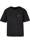 Camiseta Snakes Heart en color menta claro XXL