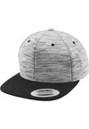 Stripes Melange Crown Snapback One Size