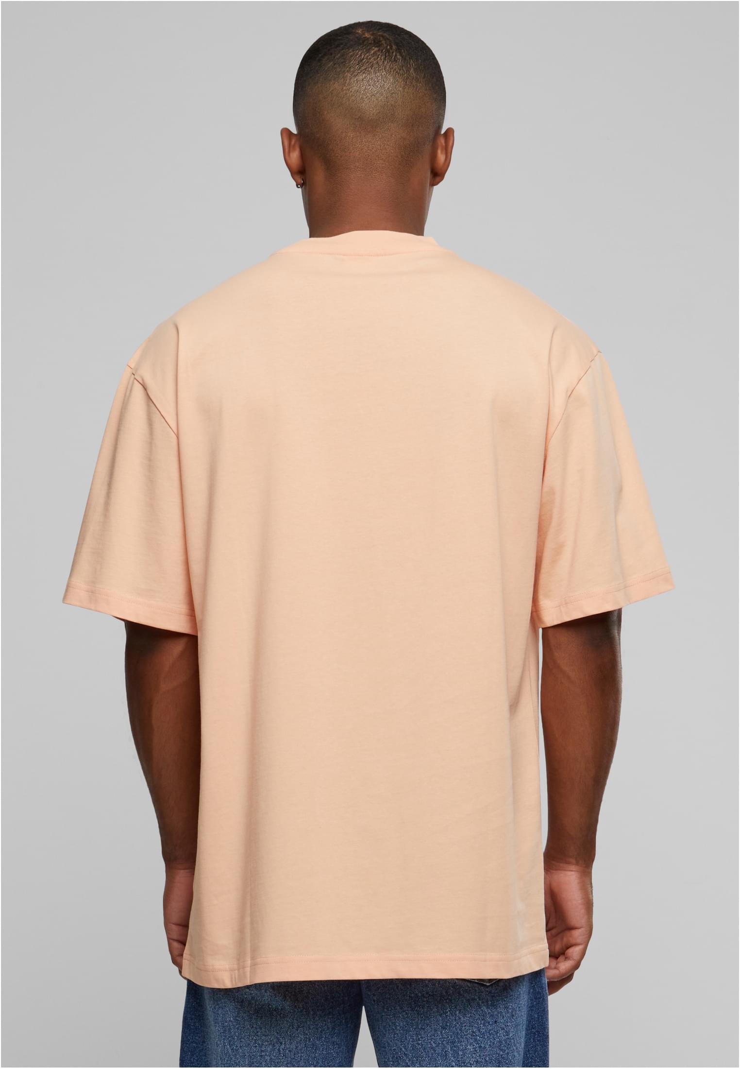 En man sedd bakifrån som bär en frostmint-färgad Tall Tee.