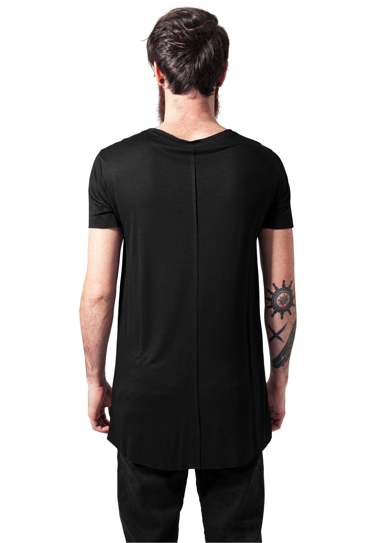 UC Long Open Edge Front Zip Tee