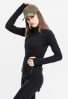 UC Athletic Interlock pulover s kapuco z zadrgo